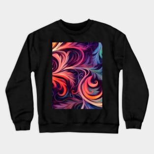 Elegant vintage fantasy style seamless pattern Crewneck Sweatshirt